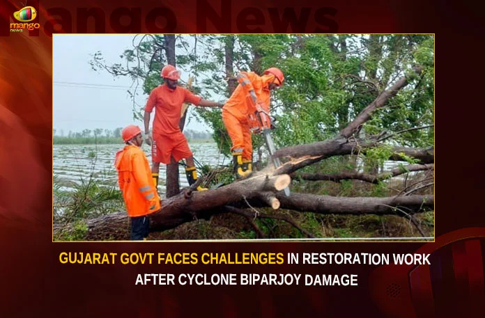 Gujarat Govt Faces Challenges In Restoration Work After Cyclone Biparjoy Damage
