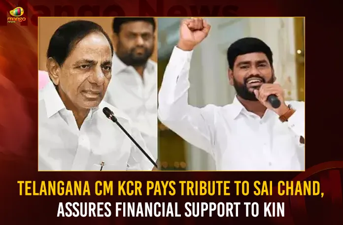 Telangana CM KCR Pays Tribute To Sai Chand, Assures Financial Support To Kin