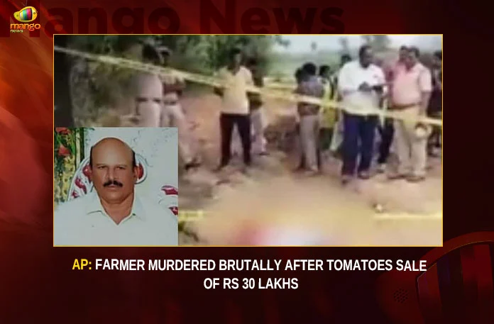 AP Farmer Murdered Brutally After Tomatoes Sale Of Rs 30 Lakhs,AP Farmer Murdered Brutally,Tomatoes Sale Of Rs 30 Lakhs,AP Farmer Tomatoes Sale,Mango News,AP Farmer Murdered After Tomato Sale,Tomato Farmer Who Made Rs 30 Lakh,Andhra Pradesh Latest News,Andhra Pradesh Latest Updates,Tomato farmer murdered in Andhra village,Andhra Pradesh Latest News,Andhra Pradesh News,Andhra Pradesh News and Live Updates,AP Farmer Latest News,AP Farmer Tomatoes Sale News Today,AP Farmer Tomatoes Sale Live News
