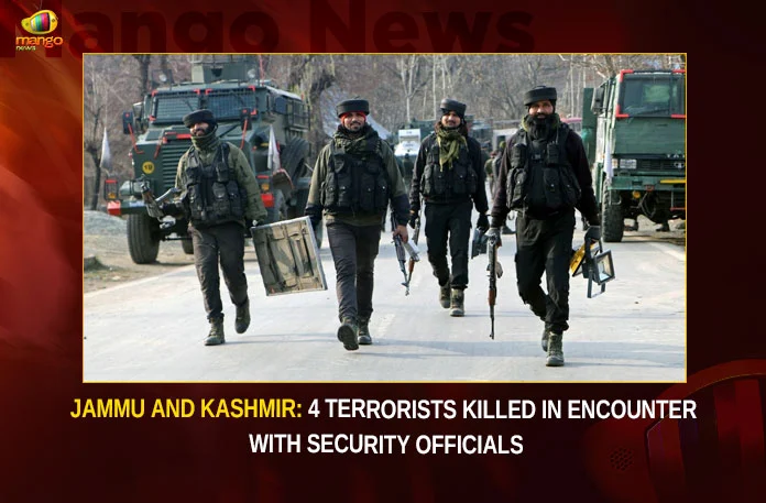 Jammu And Kashmir: 4 Terrorists Killed In Encounter With Security Officials