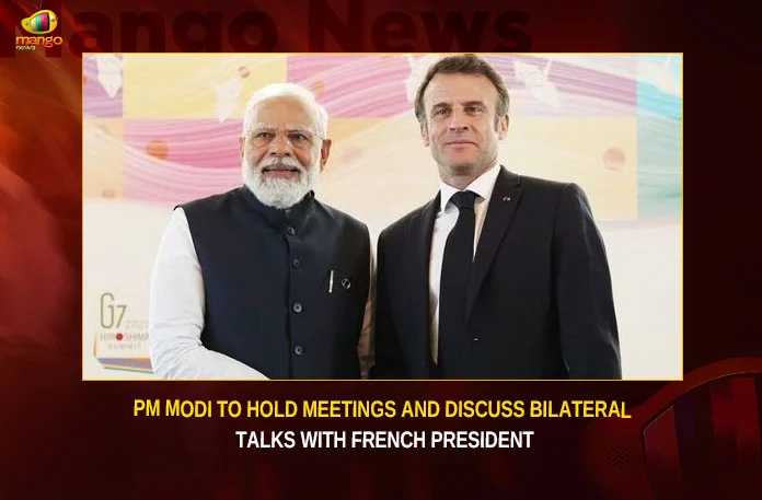PM Modi To Hold Meetings And Discuss Bilateral Talks With French President