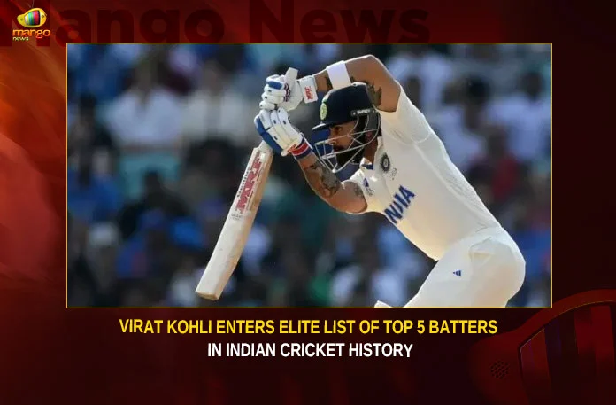 Virat Kohli Enters Elite List Of Top 5 Batters In Indian Cricket History