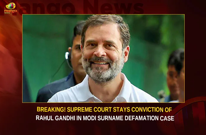 Breaking! Supreme Court Stays Conviction Of Rahul Gandhi In Modi Surname Defamation Case