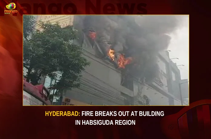 Hyderabad: Fire Breaks Out At Building In Habsiguda Region