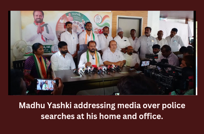 Police conducts search at Madhu Yashki’s house