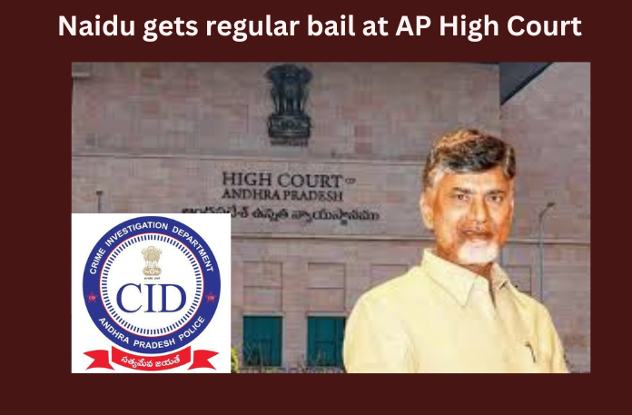 Naidu gets regular bail in skill development case