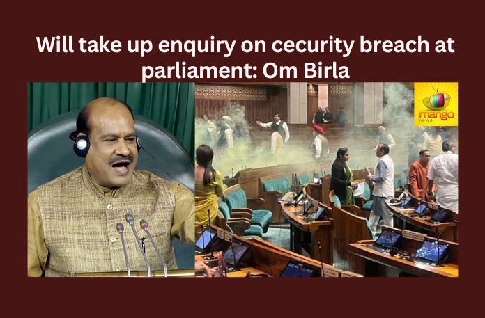 Speaker Om Birla assures fair enquiry in Security breach incident at Parliament