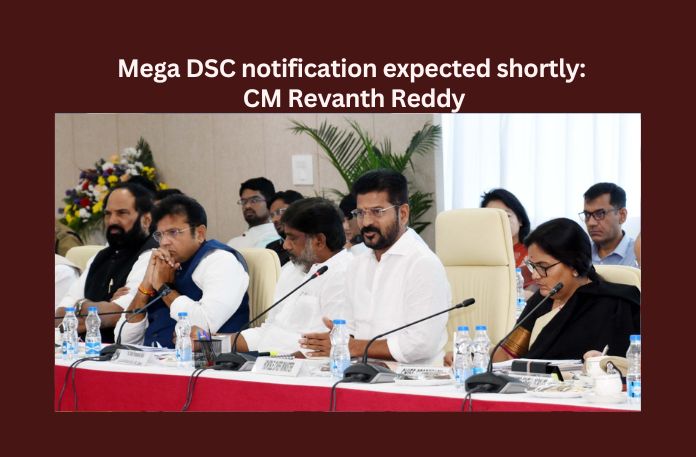 Mega DSC notification expected shortly: CM Revanth Reddy