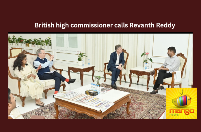 British high commissioner calls Revanth Reddy