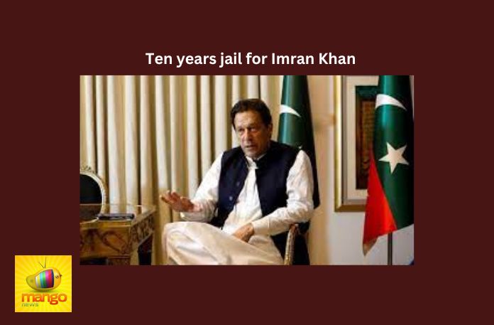 Ten years jail for Imran Khan