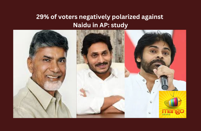29% of voters negatively polarized against Naidu in AP: study