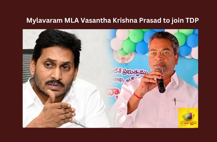 Mylavaram MLA Vasantha Krishna Prasad to join TDP