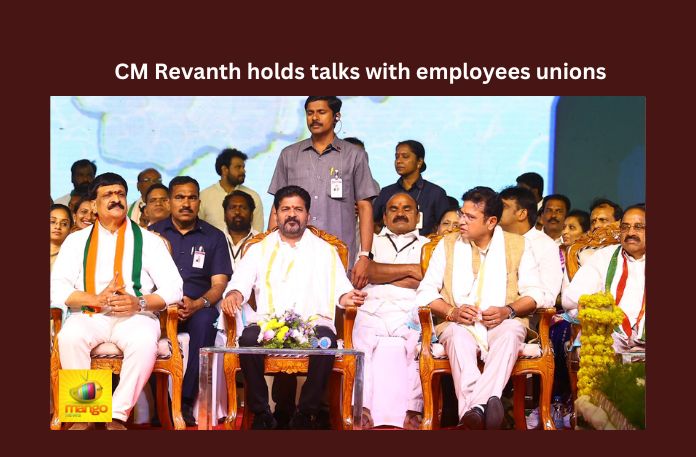 Revanth holds talks with employees unions