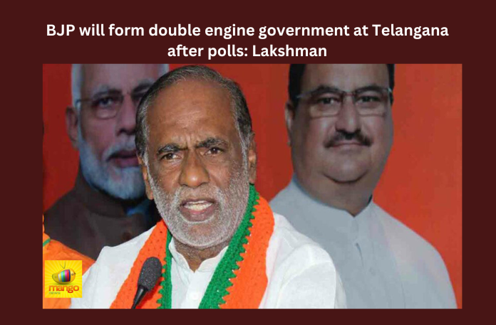BJP will form double engine government at Telangana after polls: Lakshman