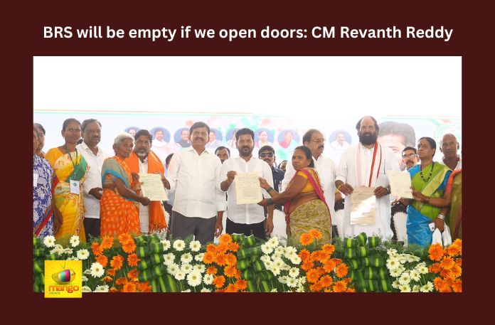 BRS will be empty if we open doors: CM Revanth Reddy