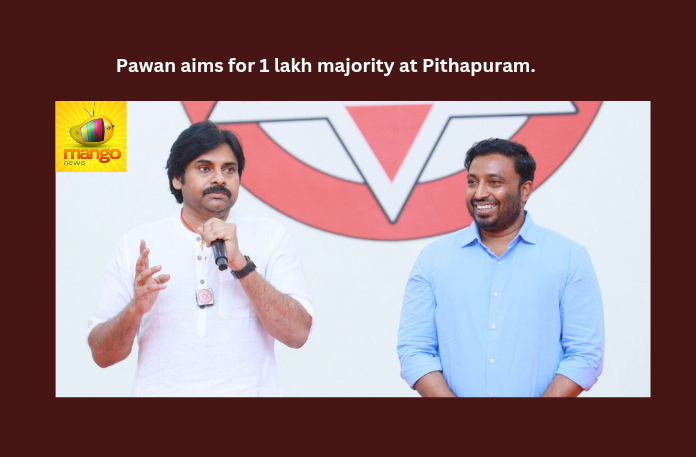 Pawan Aims For 1 Lakh Majority At Pithapuram ,Pawan Aims For 1 Lakh Majority, 1 Lakh Majority At Pithapuram, Majority At Pithapuram, 1 Lakh, Jana sena, Majority, Pawan kalyan, Pithapuram, Tea Time, Uday Srinivas, CM Jagan, AP Live Updates, Andhra Pradesh, Political News, Mango News