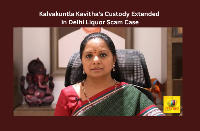 Kalvakuntla Kavitha’s Custody Extended in Delhi Liquor Scam Case