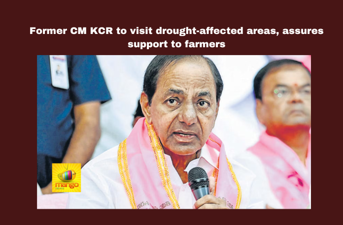 Former CM KCR to Visit Drought-Affected Areas, Assures Support to Farmers