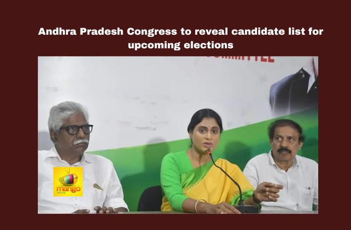 Andhra Pradesh Congress to Reveal Candidate List for Upcoming Elections