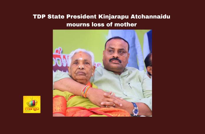 TDP State President Kinjarapu Atchannaidu mourns loss of mother 