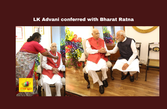 LK Advani Conferred with Bharat Ratna, Bharat Ratna LK Advani, Latest Bharat Ratna News, LK Advani Got Bharat Ratna, Bharat Ratna Candidate, Bharat Ratna, LK Advani, Awards, BJP, Modi, India, BJP, India News, Mango News