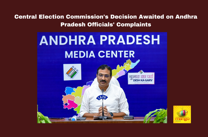 Central Election Commission’s Decision Awaited on Andhra Pradesh Officials’ Complaints