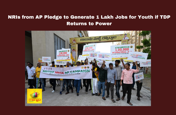 NRIs from AP Pledge to Generate 1 Lakh Jobs for Youth if TDP Returns to Power